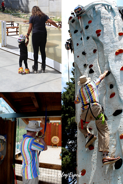 Roller Skating Archery Rock Wall Climbing SkyPark Santas Village