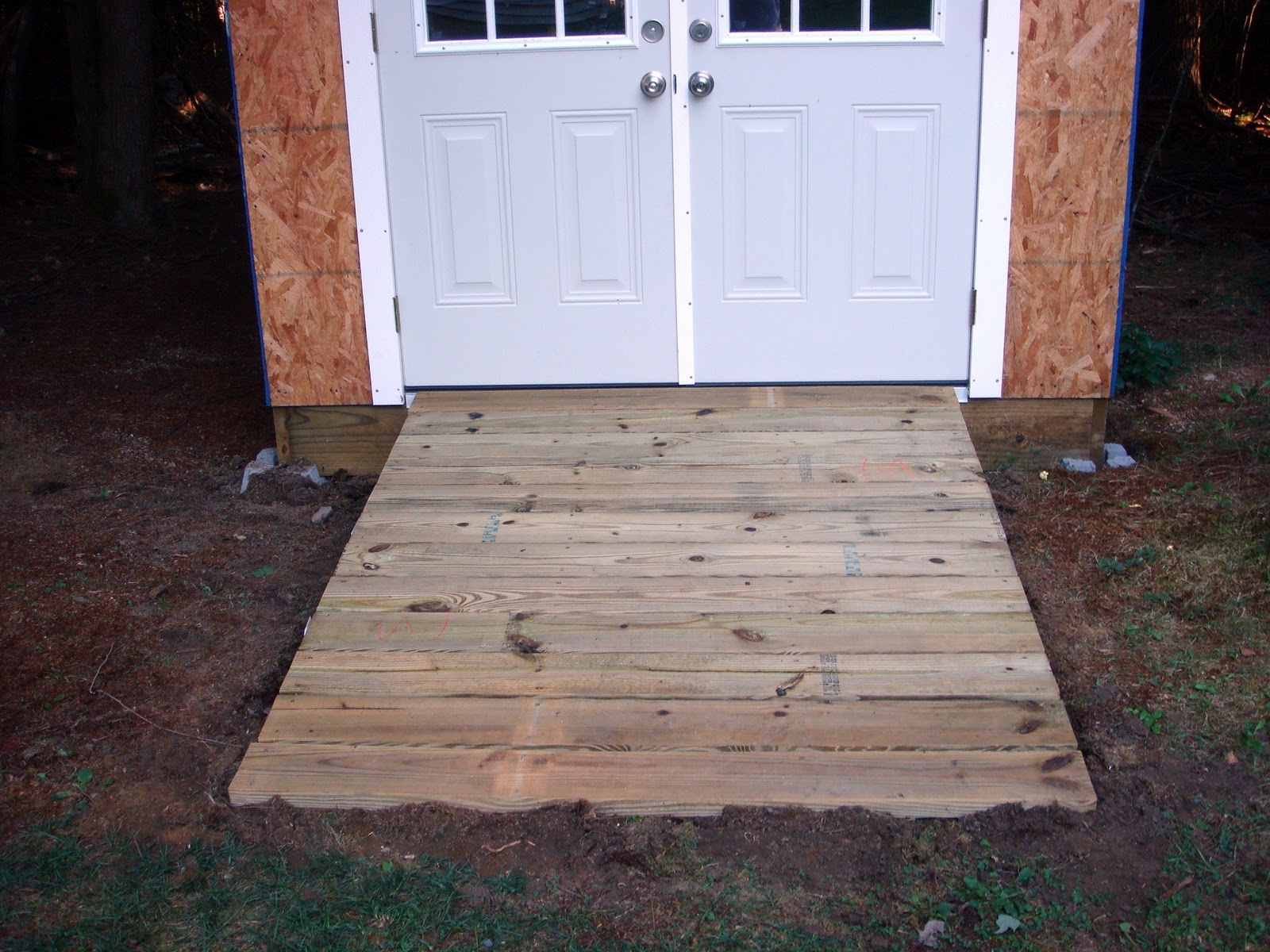 shed ramp design