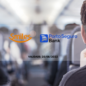 Até 90% de bônus na transferência de pontos do Porto Seguro Bank para a Smiles