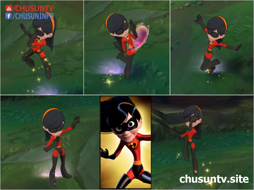 Mod Skin Zoe Violet Parr