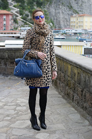 leopard print coat, Balenciaga city bag, Fashion and Cookies