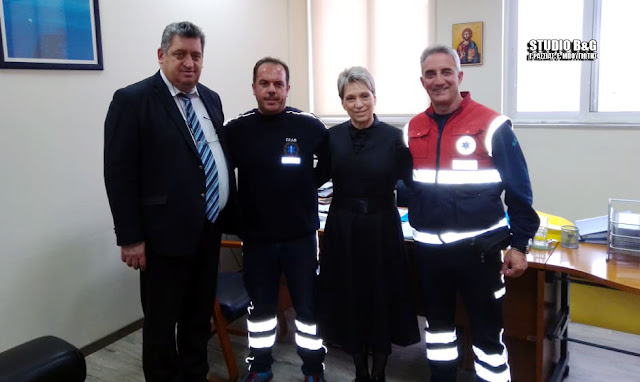 Εκαβίτες από το Ναύπλιο συναντήθηκαν με τον Διοικητή του Λαϊκού Νοσοκομείου Χρήστο Αντωνόπουλο