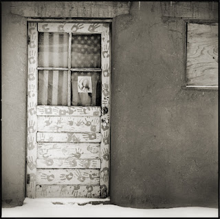 Door at Taos Pueblo - New Mexico - Brandon Allen