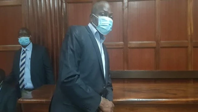 Gatundu South MP Moses Kuria in Court photo