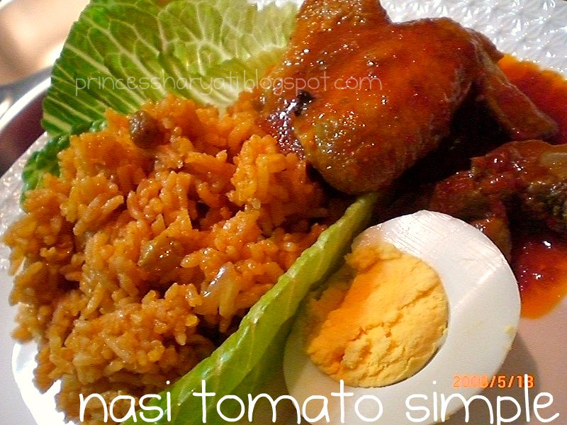 SUMBER INSPIRASIKU: NASI TOMATO SIMPLE