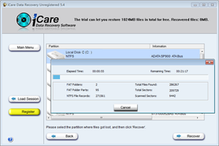 iCare Data Recovery Software Free Full Version Download For PC Screenshot