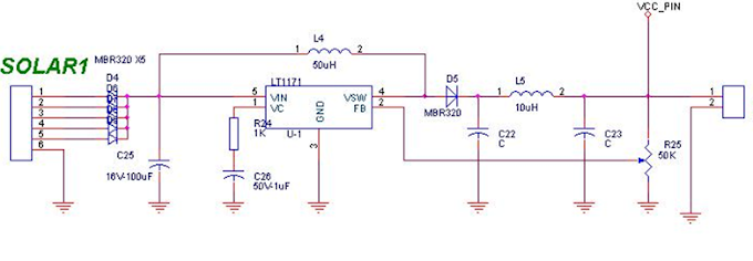 Mạch sạc SolarCell