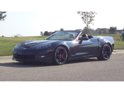 2013 Corvette Convertible in Night Race Blue Metallic