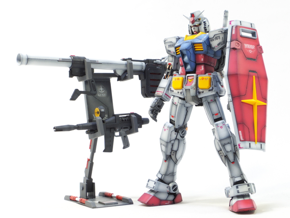 Custom Build Rg 1 144 Rx 78 2 Gundam Gundam Kits Collection News And Reviews