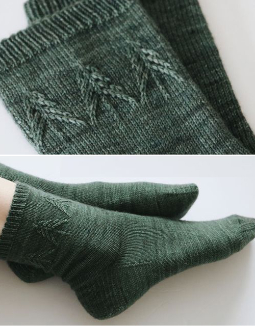 Spruce Socks - Free Knitting Pattern