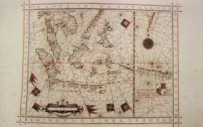 Portuguese map of Southeast Asia