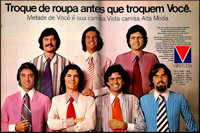 Moda anos 70; propaganda anos 70; história da década de 70; reclames anos 70; brazil in the 70s; Oswaldo Hernandez 