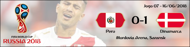 1ª Fase - peru 0-1 dinamarca