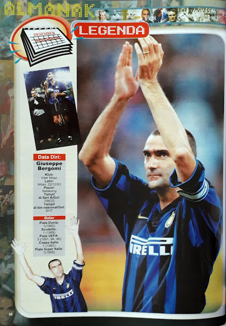 GIUSEPPE BERGOMI OF INTER MILAN