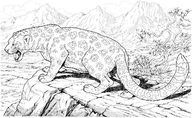 Detailed Animal Coloring Pages Or Outstanding Detailed Animal