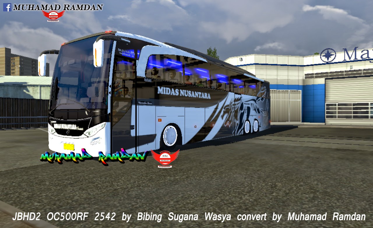 teknologi Mod Jetbus HD2 OC500RF v2 modifikasi ceper 