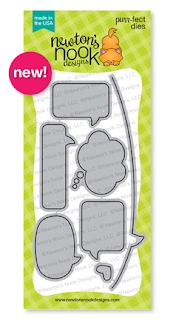 Speech Bubbles Die Set by Newton's Nook Designs #newtonsnook 