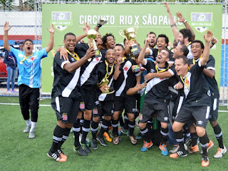 Vasco da Gama Campeão do Circuito Rio x São Paulo Masculino de Futebol Society de 2016