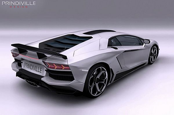 Lamborghini Aventador LP700-4 Diubahsuai Oleh Prindiville 