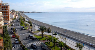 The waterfront at Catanzaro Lido, which can be  found 15km (9 miles) from the city of Catanzaro