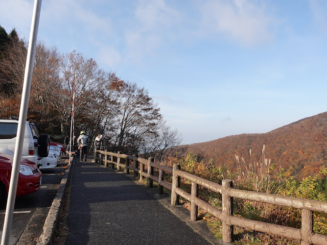 鳥取県道45号倉吉江府溝口線（大山環状道路）鍵掛峠(大山展望台)