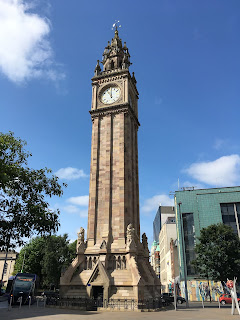 Exterior view of the Albert Memorial Clock