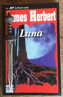 Portada del libro Luna, de James Herbert