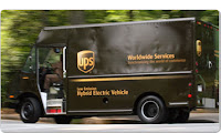 UPS Hybrid Truck