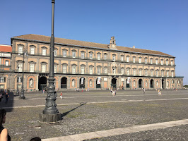 The western facade of the Royal Palace, overlooking Piazza del Plebiscito