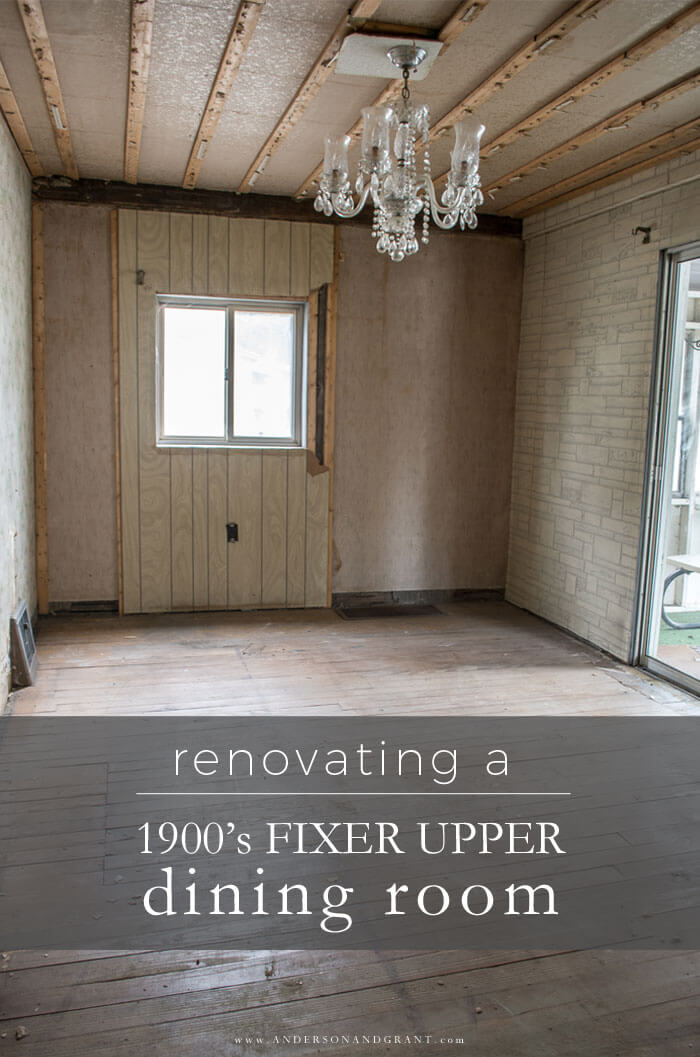 Fixer Upper Dining Room Reno