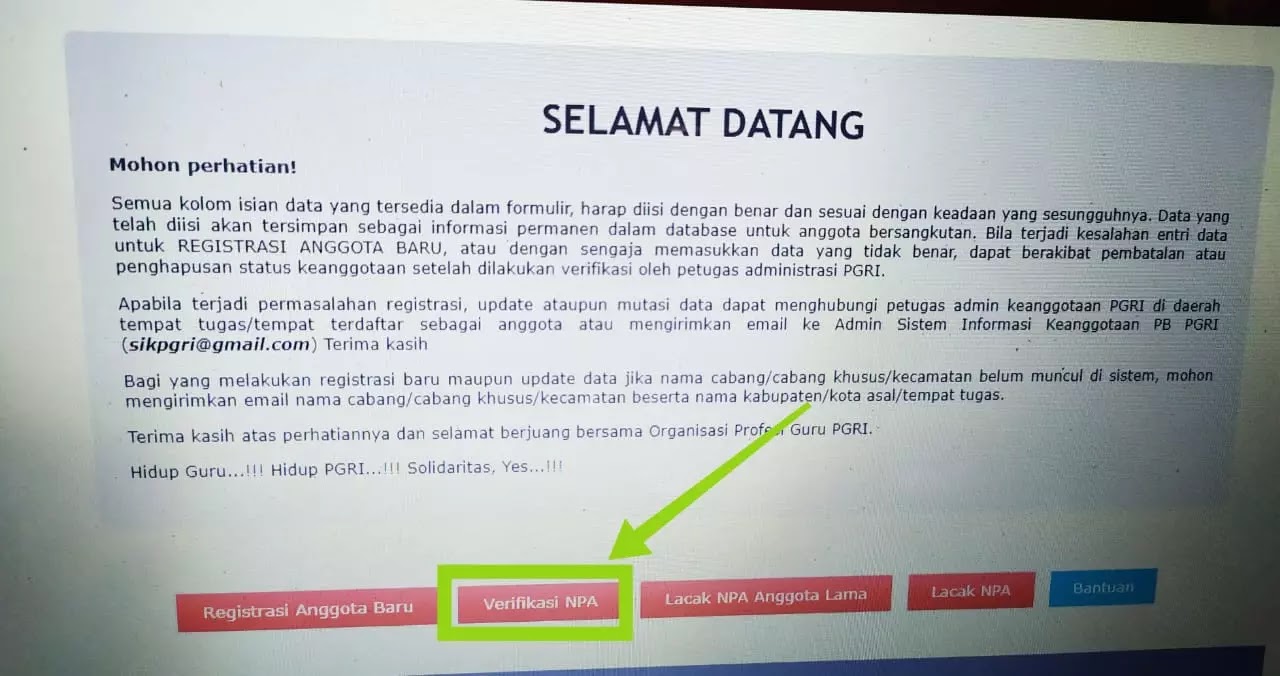 √ CARA VERIFIKASI NPA ANGGOTA PGRI TAHUN 2022