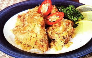 Resep Masakan Sayap Ayam Bumbu Kelapa