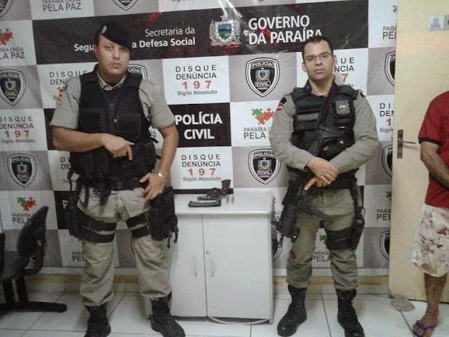 Baraúna-PB: Policiais do 9º BPM apreedem mais uma arma de fogo no município