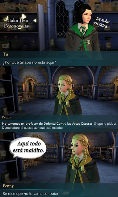 Hogwarts Mystery fotonovela Penny