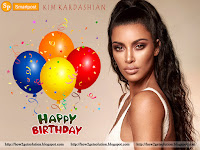 kim kardashian birthday wishes message photo hd