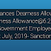 Allowances Dearness Allowance - Dearness Allowance@5.24% to State.Government Employees from 1st July, 2019- Sanctioned 