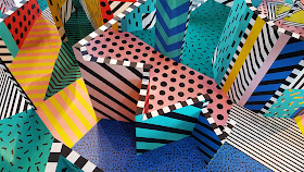 bold patterns and colour playful maze