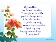 Mother's Day Quotes (happy mothers day wishes greetings wallpapers celebration love www)