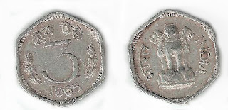 3 paise 1965