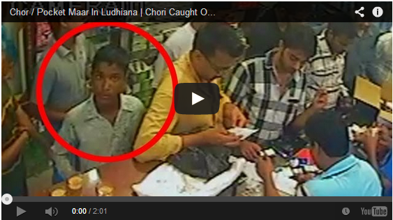 Unbelievable stealing caught on cctv camera..!!