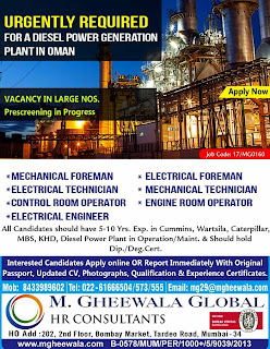 Gulf jobs walkins for Oman text image