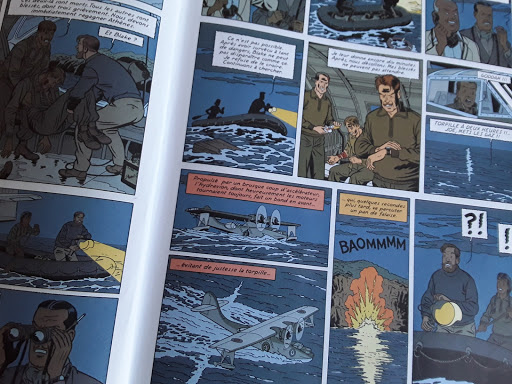 image planche photo Blake et Mortimer Tome deux