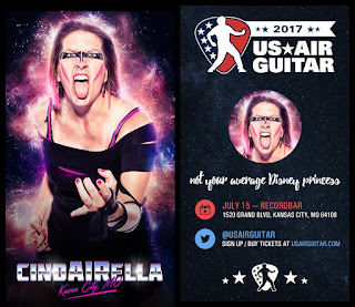 us air guitar cindairella