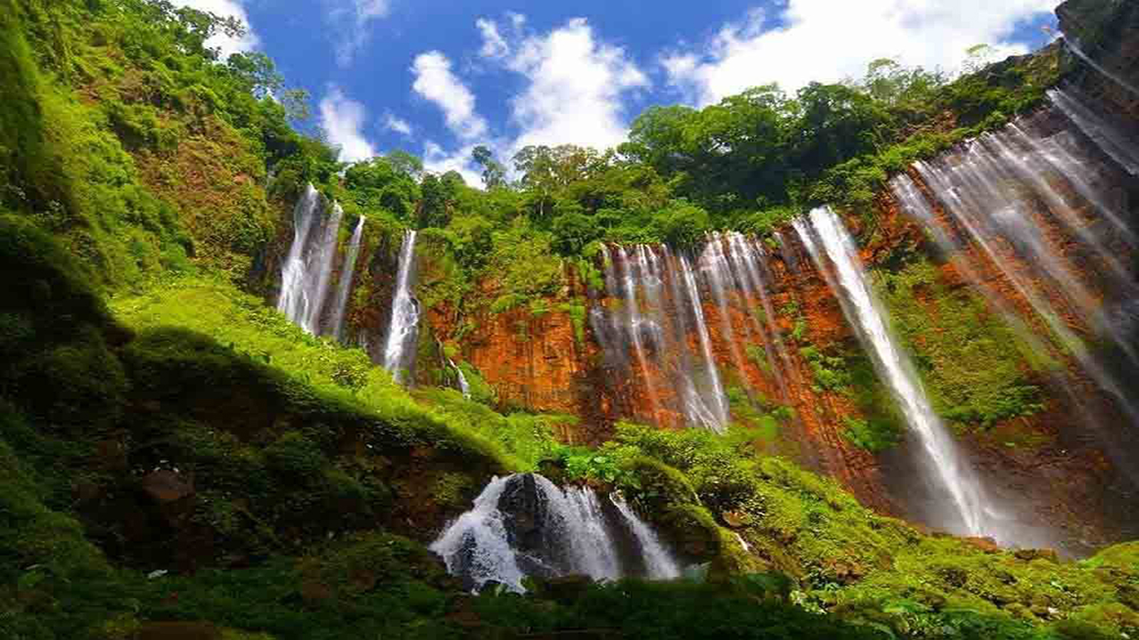 Tumpak Sewu Waterfall tour 2 days 1 night from Surabaya