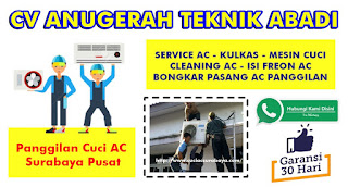 Panggilan Cuci AC Surabaya Pusat