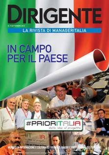 Dirigente - Settembre 2012 | TRUE PDF | Mensile | Amministrazione del Personale | Economia | Finanza | Professionisti
Dirigente rappresenta i dirigenti del terziario privato sin dal 1945 e nel 2003 ha avviato il processo di aggregazione delle alte professionalità associando anche quadri e professional. Questo in continuità con la nostra storia che da sempre è caratterizzata dalla capacità di innovare. Negli anni abbiamo creato, gestito e rinnovato tutele fondamentali di assistenza sanitaria, previdenza integrativa, assicurazione dai rischi e formazione. Abbiamo valorizzato tutto questo nel contratto collettivo nazionale di lavoro dei dirigenti. Perché fulcro ed elemento principale dell’offerta di Manageritalia è il CONTRATTO di lavoro. Per supportare il manager in tutti gli aspetti della sua attività professionale, abbiamo anche dato vita ad un sistema di servizi ad alto valore aggiunto che rinnoviamo nel tempo, creando soluzioni innovative in linea con le esigenze del 