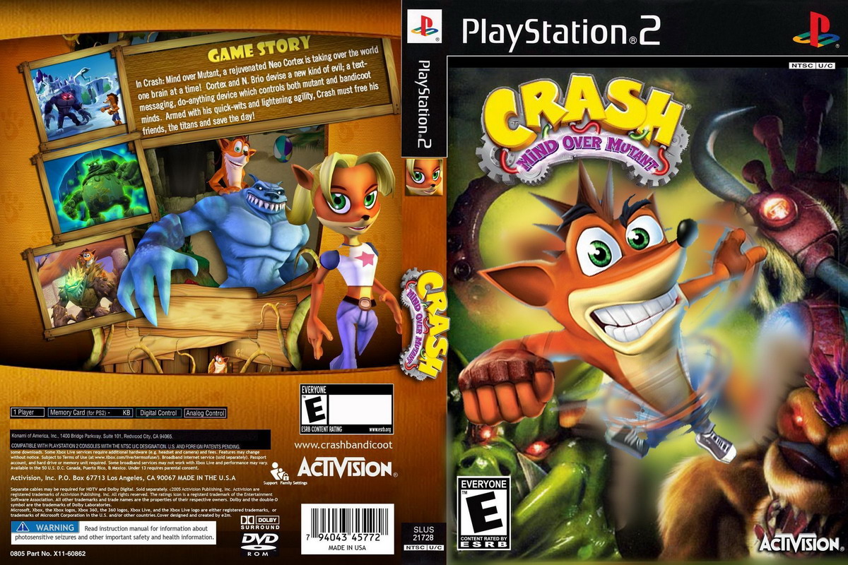 All Computer And Technology Download Game Ps2 Crash Mind