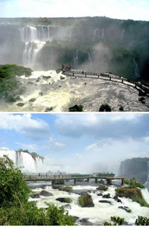 Platform Gantung Air Terjun Iguazu (Brasil dan Argentina)