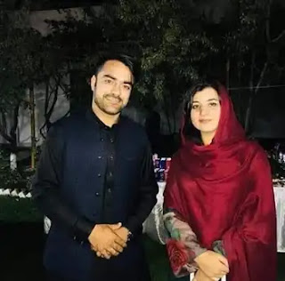 Rashid Khan With A Beautiful Girl