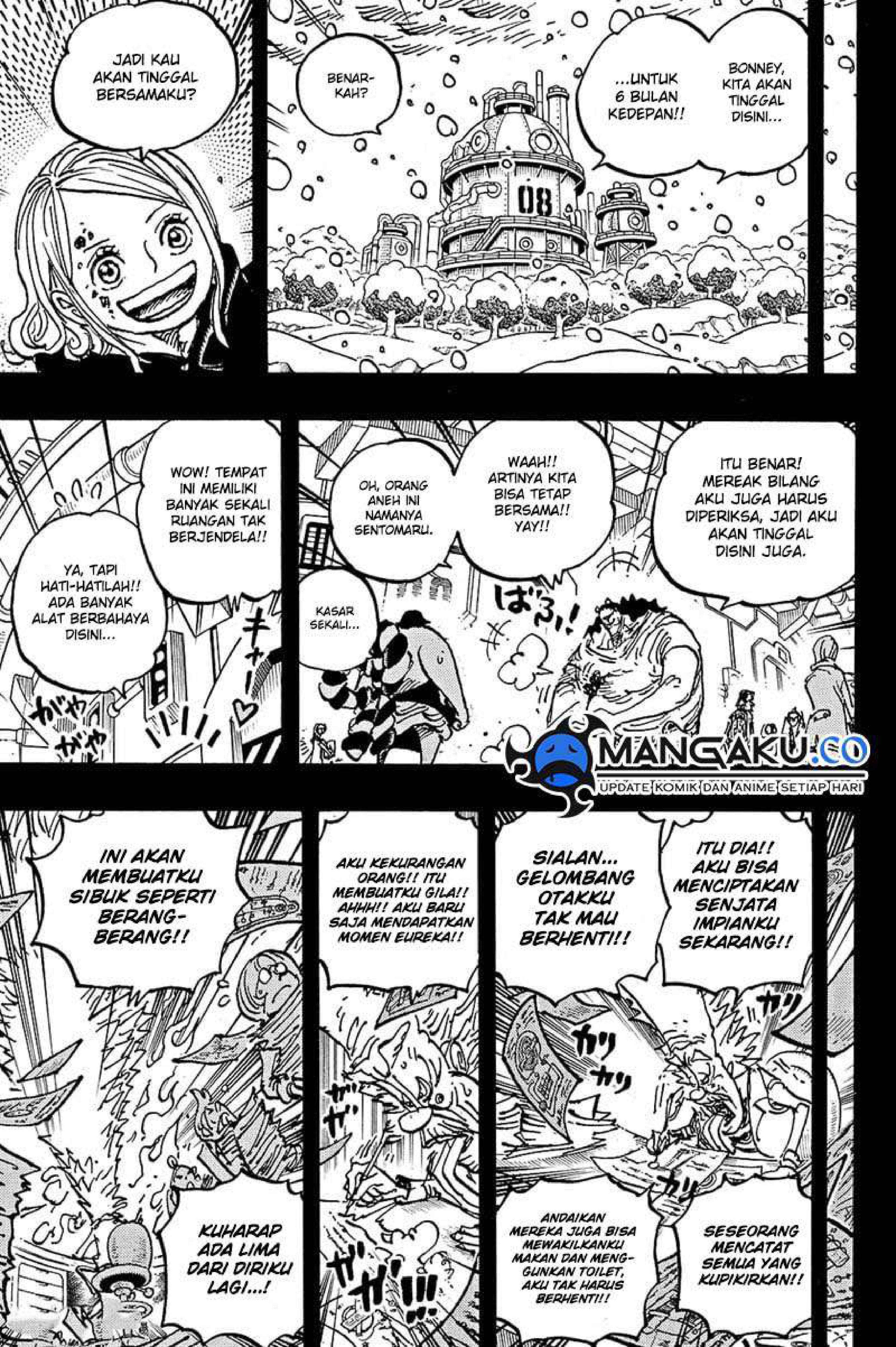 Manga One Piece Chapter 1100 Bahasa Indonesia